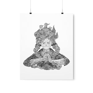 LUFFY GEAR 5 BLACK & WHITE POSTER LUFFY GEAR 5 BLACK & WHITE POSTER