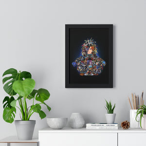 MADARA COLOR FRAMED POSTER MADARA COLOR FRAMED POSTER