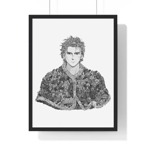 THORFINN BLACK & WHITE FRAMED POSTER THORFINN BLACK & WHITE FRAMED POSTER