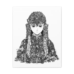 MUICHIRO BLACK & WHITE CANVAS MUICHIRO BLACK & WHITE CANVAS