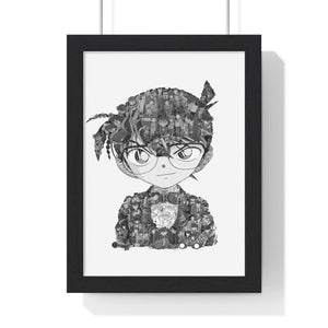 CONAN BLACK & WHITE FRAMED POSTER CONAN BLACK & WHITE FRAMED POSTER