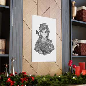 LINK BLACK & WHITE CANVAS LINK BLACK & WHITE CANVAS