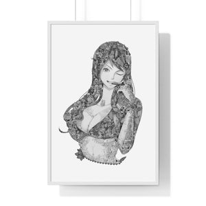 NAMI BLACK & WHITE FRAMED POSTER NAMI BLACK & WHITE FRAMED POSTER