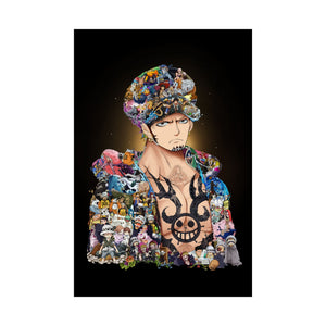 TRAFALGAR LAW COLOR POSTER TRAFALGAR LAW COLOR POSTER