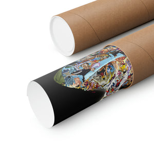 LUFFY GEAR 5 COLOR POSTER LUFFY GEAR 5 COLOR POSTER