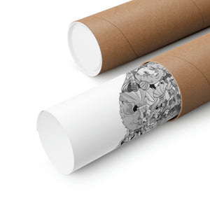 USAGI BLACK & WHITE POSTER USAGI BLACK & WHITE POSTER