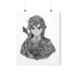 LINK BLACK & WHITE POSTER LINK BLACK & WHITE POSTER