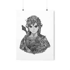 LINK BLACK & WHITE POSTER LINK BLACK & WHITE POSTER