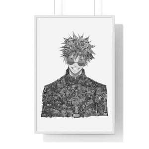 GOJO BLACK & WHITE FRAMED POSTER GOJO BLACK & WHITE FRAMED POSTER