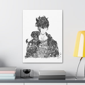 SUNG JINWOO BLACK & WHITE CANVAS SUNG JINWOO BLACK & WHITE CANVAS