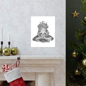 LUFFY GEAR 5 BLACK & WHITE POSTER LUFFY GEAR 5 BLACK & WHITE POSTER