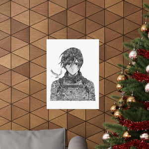 MIKASA BLACK & WHITE POSTER MIKASA BLACK & WHITE POSTER