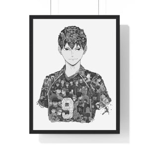 KAGEYAMA BLACK & WHITE FRAMED POSTER KAGEYAMA BLACK & WHITE FRAMED POSTER