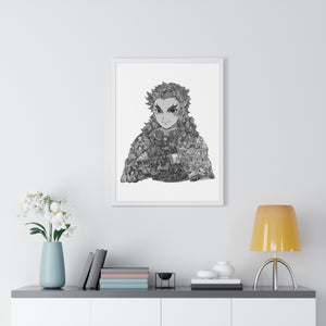 RENGOKU BLACK & WHITE FRAMED POSTER RENGOKU BLACK & WHITE FRAMED POSTER