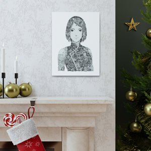 SAKURA BLACK & WHITE CANVAS SAKURA BLACK & WHITE CANVAS