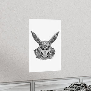 KURAMA BLACK & WHITE POSTER KURAMA BLACK & WHITE POSTER