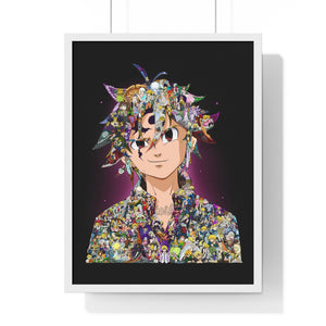 MELIODAS COLOR FRAMED POSTER MELIODAS COLOR FRAMED POSTER