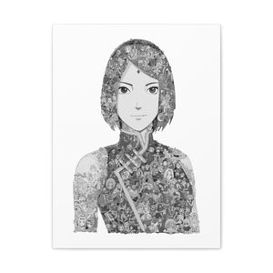 SAKURA BLACK & WHITE CANVAS SAKURA BLACK & WHITE CANVAS