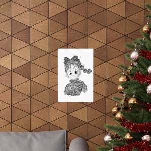 BULMA BLACK & WHITE POSTER BULMA BLACK & WHITE POSTER