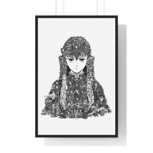 MUICHIRO BLACK & WHITE FRAMED POSTER MUICHIRO BLACK & WHITE FRAMED POSTER