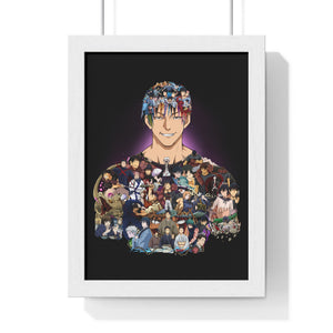 TOJI COLOR FRAMED POSTER TOJI COLOR FRAMED POSTER