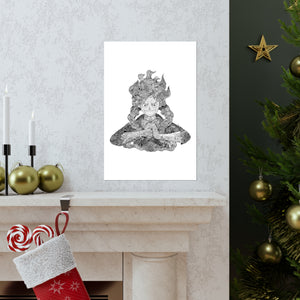 LUFFY GEAR 5 BLACK & WHITE POSTER LUFFY GEAR 5 BLACK & WHITE POSTER