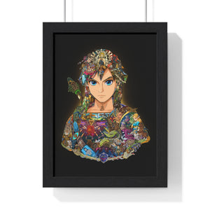 LINK COLOR FRAMED POSTER LINK COLOR FRAMED POSTER