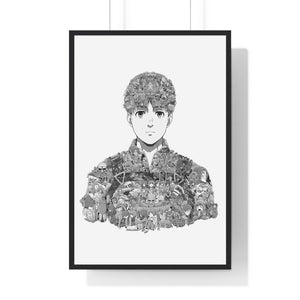 ARMIN BLACK & WHITE FRAMED POSTER ARMIN BLACK & WHITE FRAMED POSTER