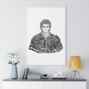 THORFINN BLACK & WHITE FRAMED POSTER THORFINN BLACK & WHITE FRAMED POSTER