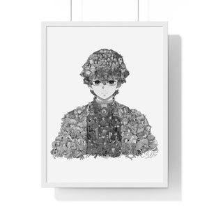 ZENITSU BLACK & WHITE FRAMED POSTER ZENITSU BLACK & WHITE FRAMED POSTER