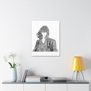 HOWL BLACK & WHITE CANVAS HOWL BLACK & WHITE CANVAS