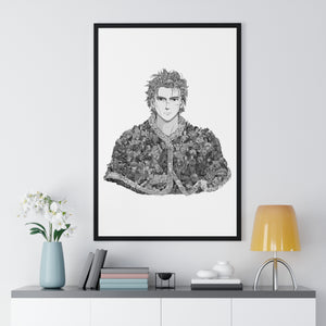 THORFINN BLACK & WHITE FRAMED POSTER THORFINN BLACK & WHITE FRAMED POSTER