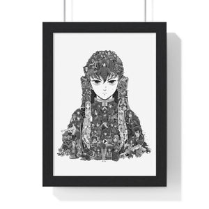 MUICHIRO BLACK & WHITE FRAMED POSTER MUICHIRO BLACK & WHITE FRAMED POSTER