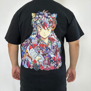 INUYASHA COLOR PREMIUM T-SHIRT (Art on back - Ship from Viet Nam) INUYASHA COLOR PREMIUM T-SHIRT (Art on back - Ship from Viet Nam)