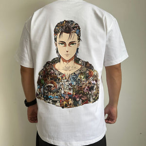 EREN YEAGER COLOR PREMIUM T-SHIRT (Art on back - Ship from Viet Nam) EREN YEAGER COLOR PREMIUM T-SHIRT (Art on back - Ship from Viet Nam)