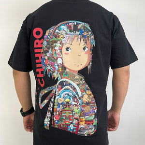 CHIHIRO COLOR PREMIUM T-SHIRT (Art on back - Ship from Viet Nam) CHIHIRO COLOR PREMIUM T-SHIRT (Art on back - Ship from Viet Nam)