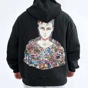 EREN YEAGER COLOR HOODIE (Ship from Viet Nam) EREN YEAGER COLOR HOODIE (Ship from Viet Nam)