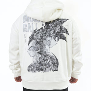 GOKU VEGETA BLACK & WHITE HOODIE (Ship from Viet Nam) GOKU VEGETA BLACK & WHITE HOODIE (Ship from Viet Nam)