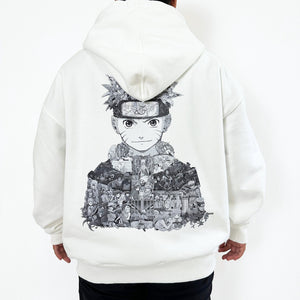 KID NARUTO BLACK & WHITE HOODIE (Ship from Viet Nam) KID NARUTO BLACK & WHITE HOODIE (Ship from Viet Nam)