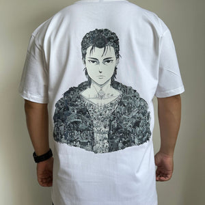 EREN YEAGER PREMIUM T-SHIRT (Art on back - Ship from Viet Nam) EREN YEAGER PREMIUM T-SHIRT (Art on back - Ship from Viet Nam)