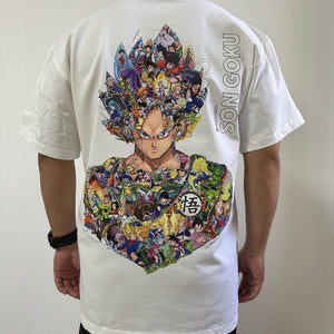 GOKU COLOR PREMIUM T-SHIRT (Art on back - Ship from Viet Nam) GOKU COLOR PREMIUM T-SHIRT (Art on back - Ship from Viet Nam)