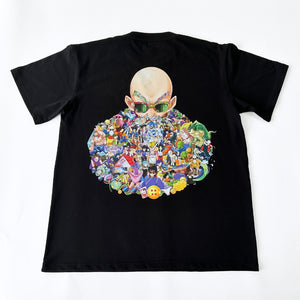MASTER ROSHI COLOR PREMIUM T-SHIRT (Art on back - Ship from Viet Nam) MASTER ROSHI COLOR PREMIUM T-SHIRT (Art on back - Ship from Viet Nam)