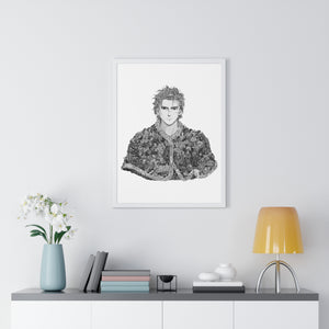 THORFINN BLACK & WHITE FRAMED POSTER THORFINN BLACK & WHITE FRAMED POSTER