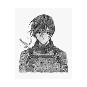MIKASA BLACK & WHITE POSTER MIKASA BLACK & WHITE POSTER