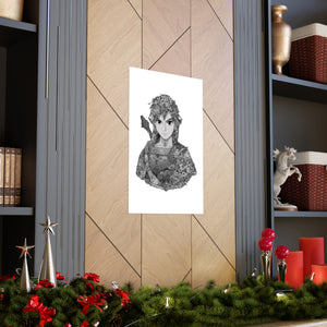 LINK BLACK & WHITE POSTER LINK BLACK & WHITE POSTER