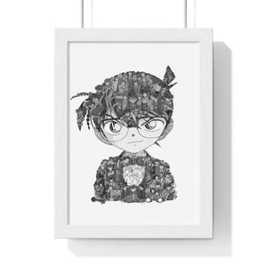 CONAN BLACK & WHITE FRAMED POSTER CONAN BLACK & WHITE FRAMED POSTER