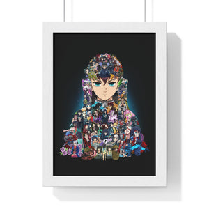 MUICHIRO COLOR FRAMED POSTER MUICHIRO COLOR FRAMED POSTER