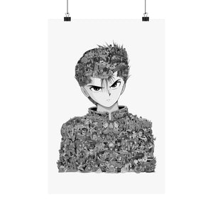 YUSUKE BLACK & WHITE POSTER YUSUKE BLACK & WHITE POSTER