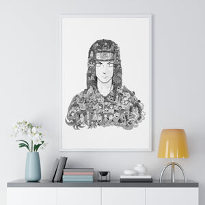 NEJI BLACK & WHITE FRAMED POSTER NEJI BLACK & WHITE FRAMED POSTER
