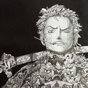 ZORO PREMIUM T-SHIRT (Clean Ver - Ship from Viet Nam) ZORO PREMIUM T-SHIRT (Clean Ver - Ship from Viet Nam)